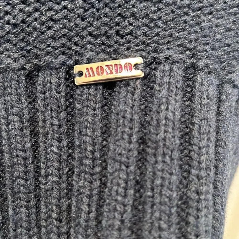 MONDO Men’s Military Style Turtleneck Sweater